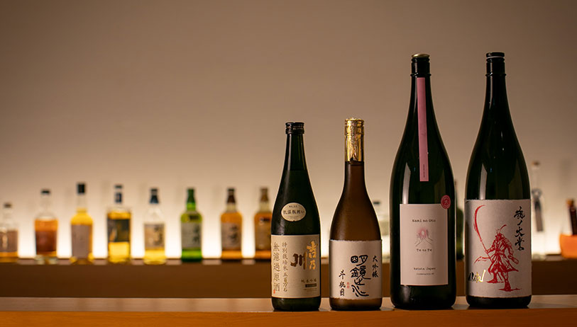 日本酒ボトル